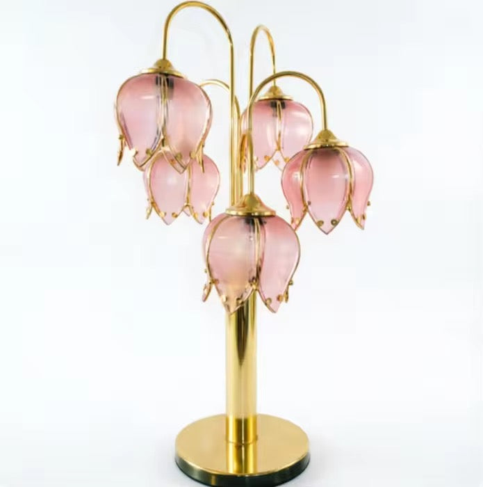 Drop Lotus Flower Table Lamp